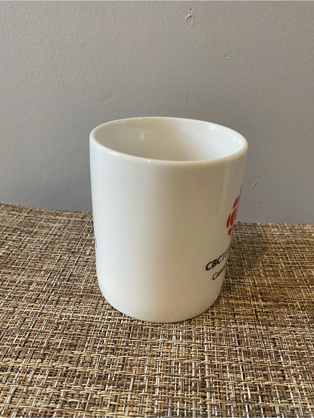 CBC Mug Canadian Broadcasting Corporation Coffee Tea 16 oz Gift Canadiana - Picture 4 of 5